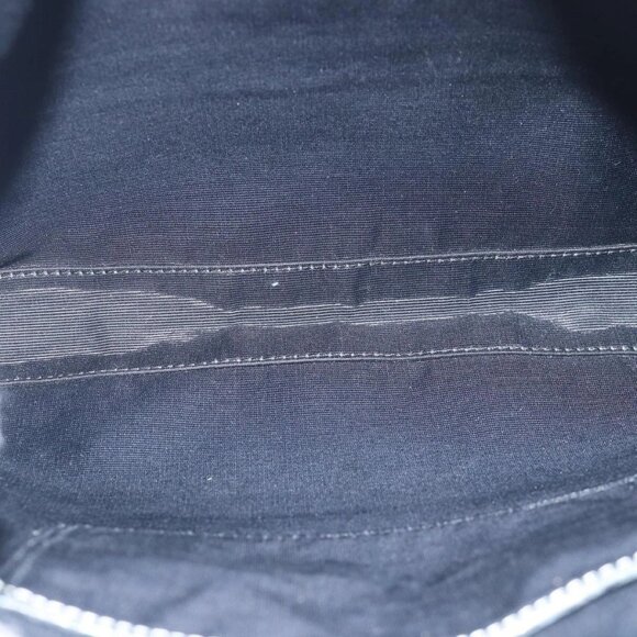 BURBERRY Nova Check Blue Label Shoulder Bag Nylon Black Auth 80167 - Picture 11 of 16